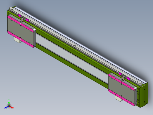 威洛博LC系列3d模型模组2LC14S2Y-S550正等轴测缩略图