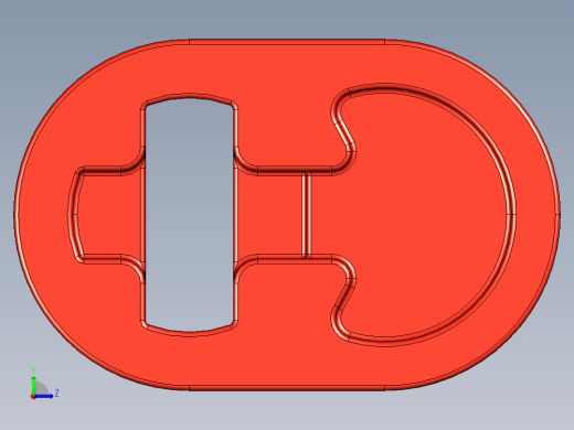 气缸电机-2853 Bright Red Technic Engine Crankshaft左视缩略图