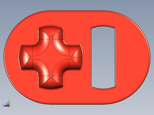 气缸电机-2853 Bright Red Technic Engine Crankshaft右视缩略图