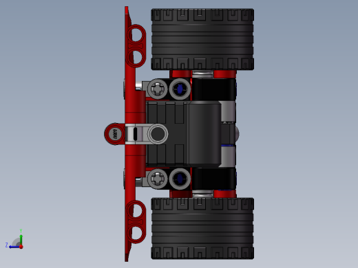 拼装玩具车模型右视缩略图