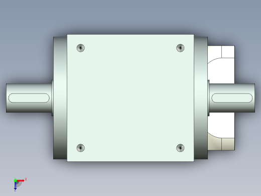 换向器PW140双轴 ZPGH115-L1 19-70-90-M5.stp俯视缩略图