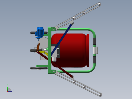 农药喷雾机sw15可编辑左视缩略图