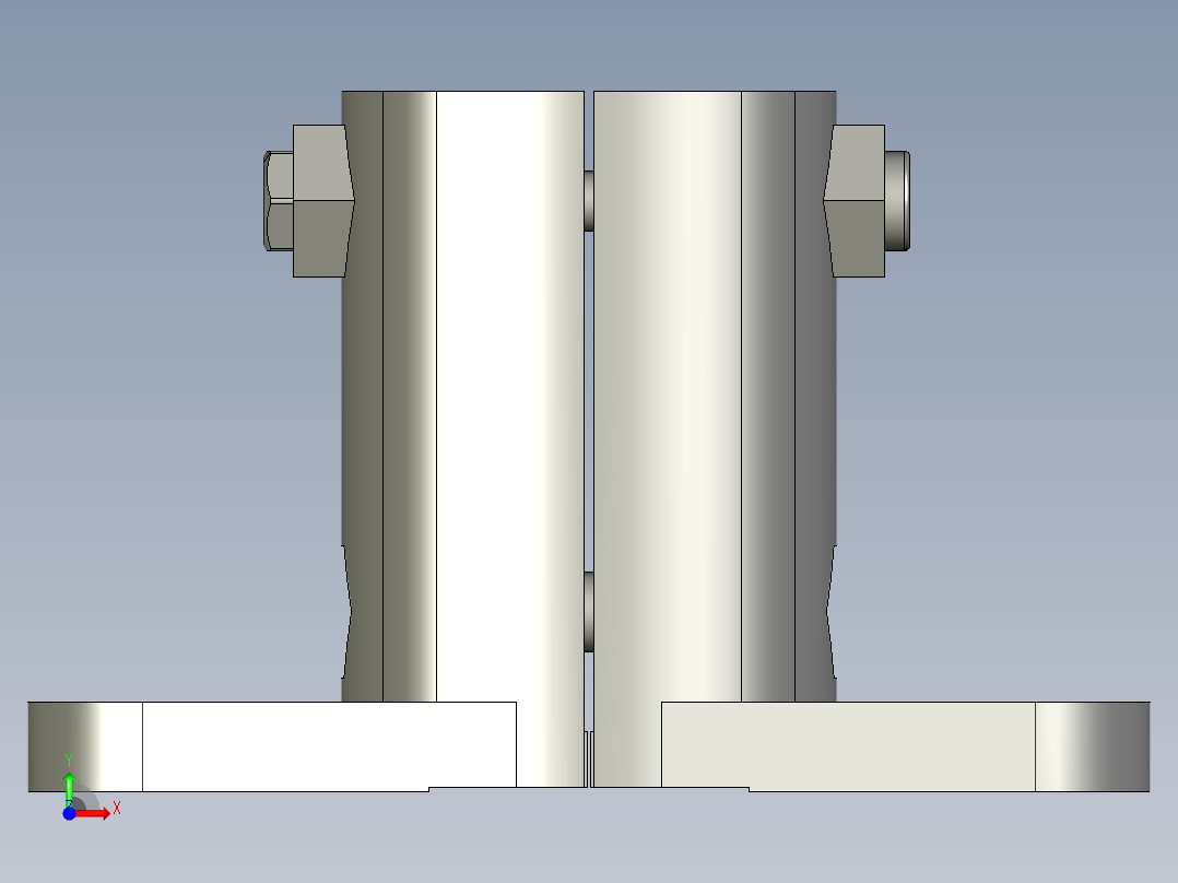 43外抱式底座.STEP前视图