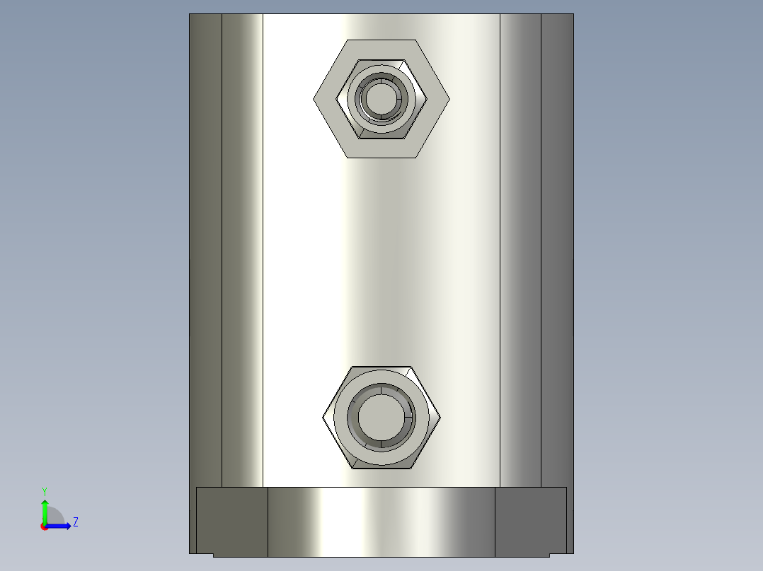 43外抱式底座.STEP左视图