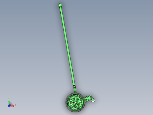 B2003978-割草机  摇把割草机前视缩略图