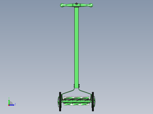 B2003978-割草机  摇把割草机左视缩略图