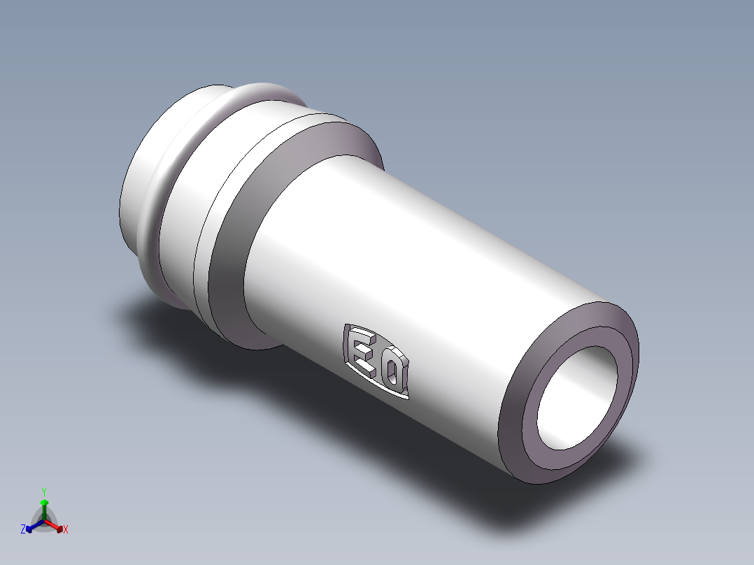 90度焊接接头、SKA14X3正等轴测图