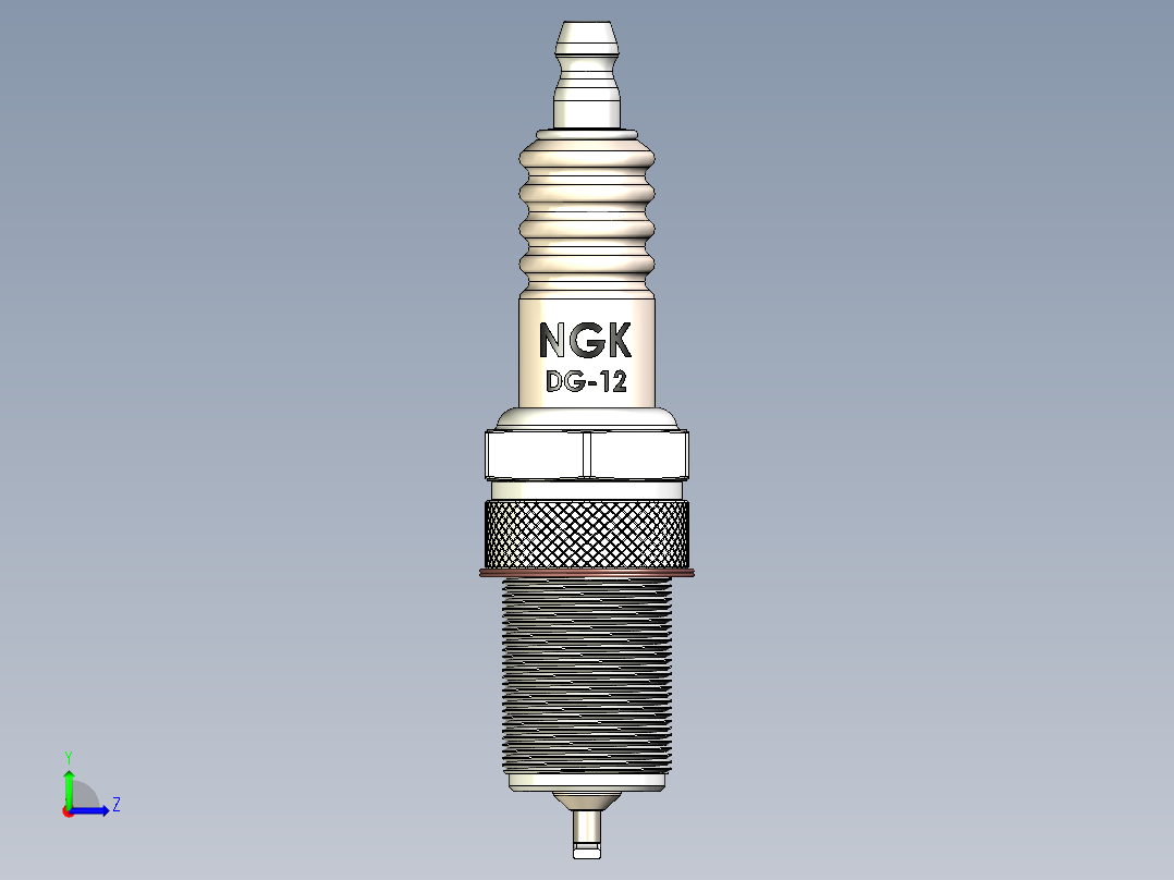 火花塞(21)左视图