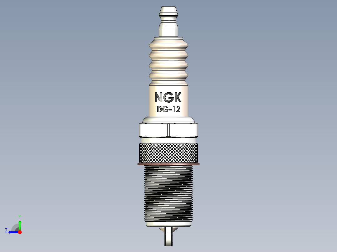 火花塞(21)右视图