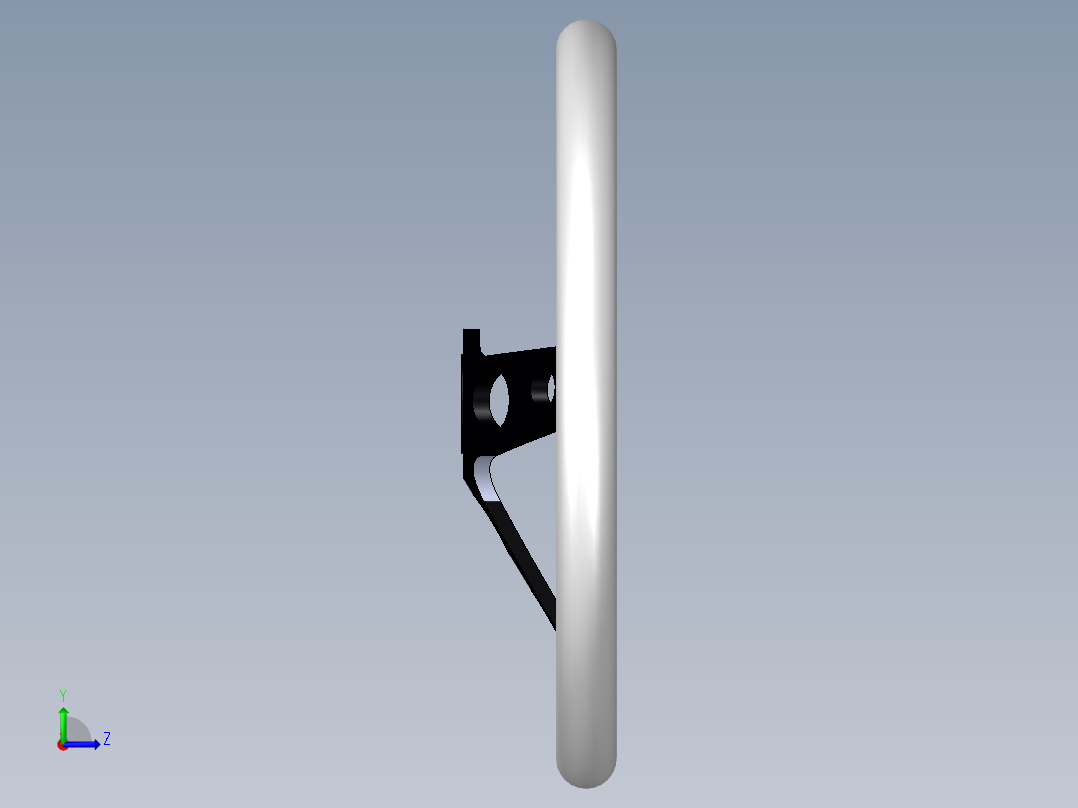 方向盘(39)左视图