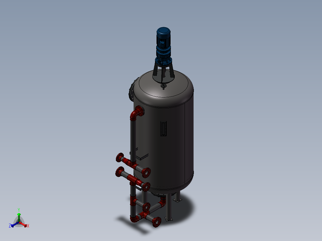 压力容积、纤维球过滤罐