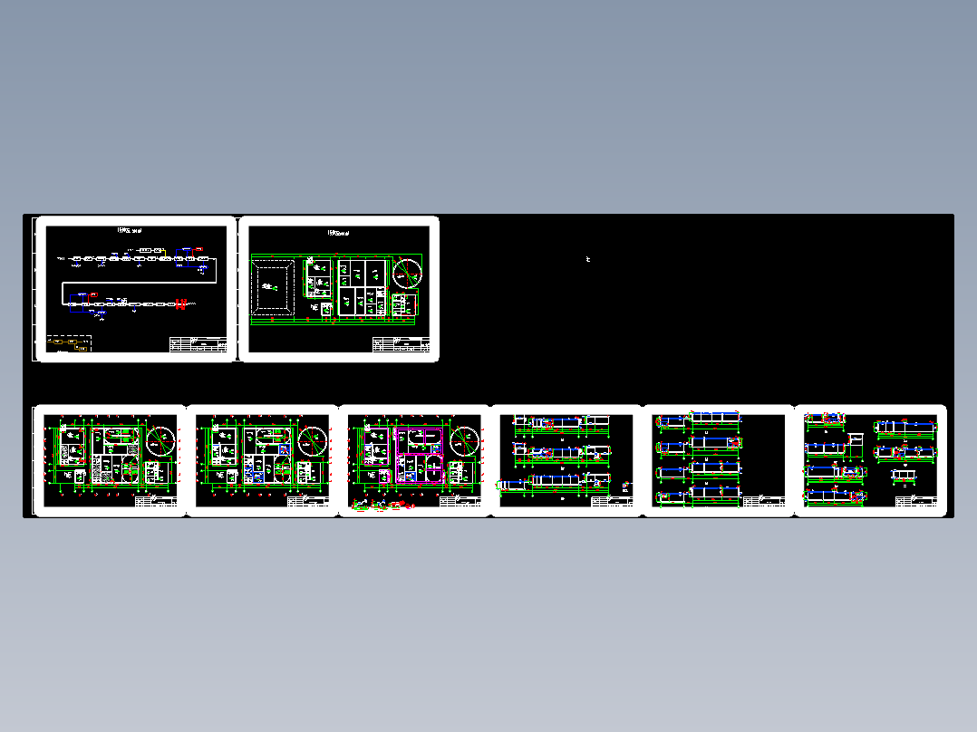 育肥猪养殖污水处理站施工图- 1536028-100