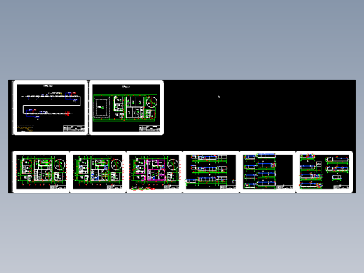 育肥猪养殖污水处理站施工图- 1536028-100