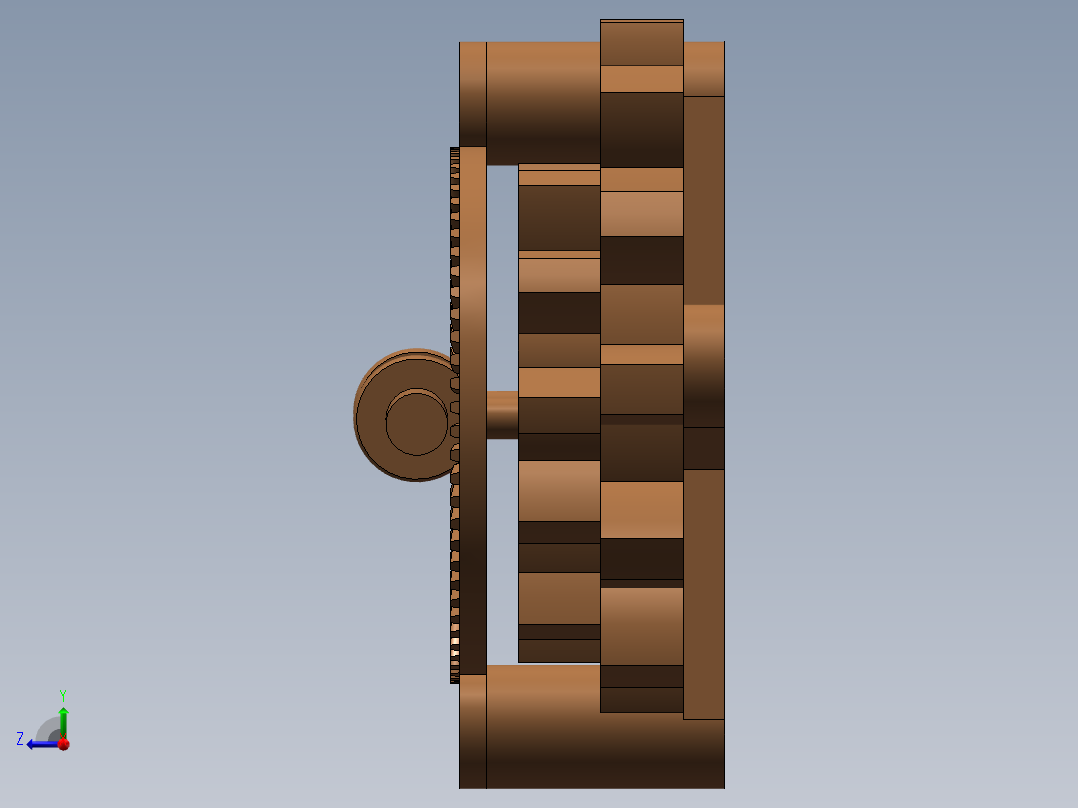 齿轮  SW16右视图