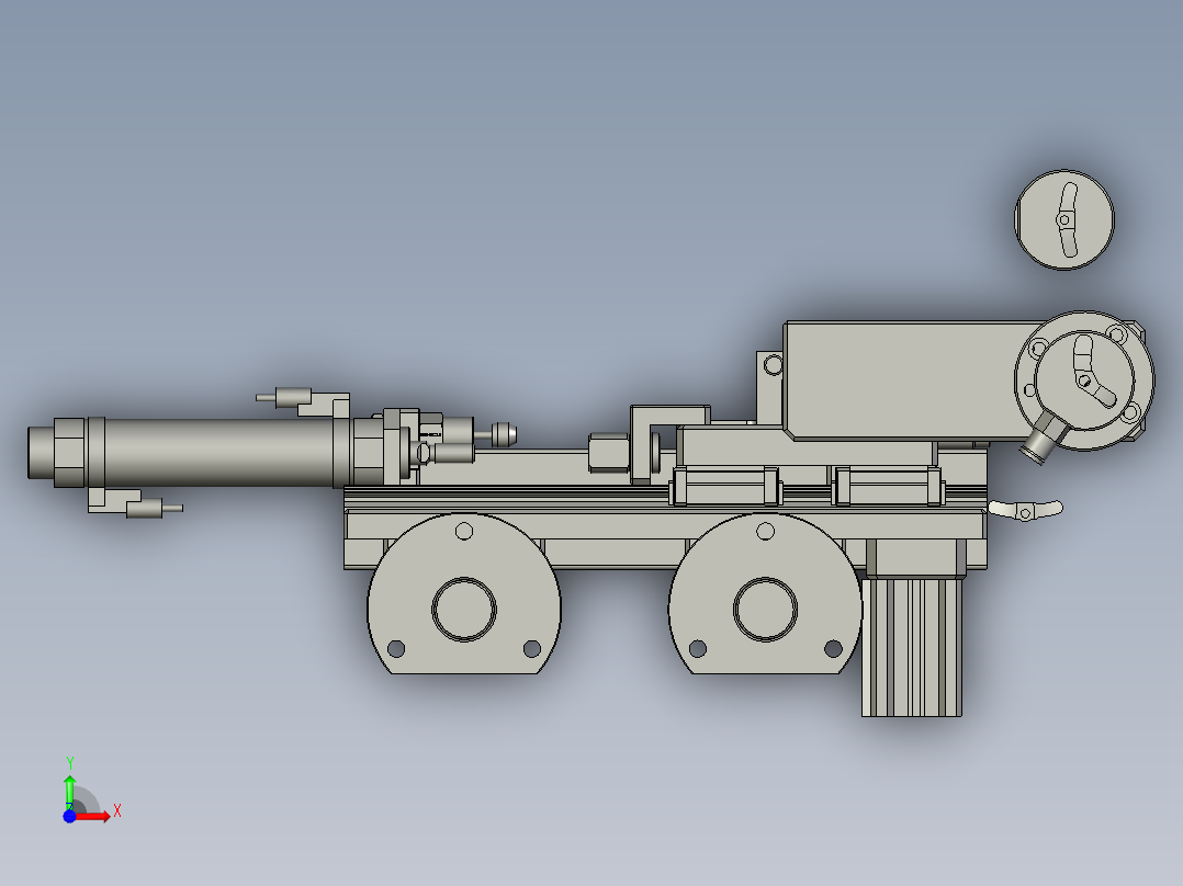 ZK03008挡片移栽组件前视图