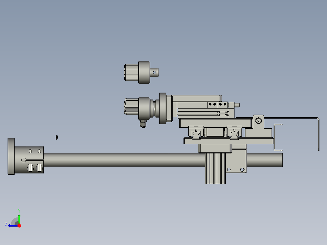 ZK03008挡片移栽组件右视图