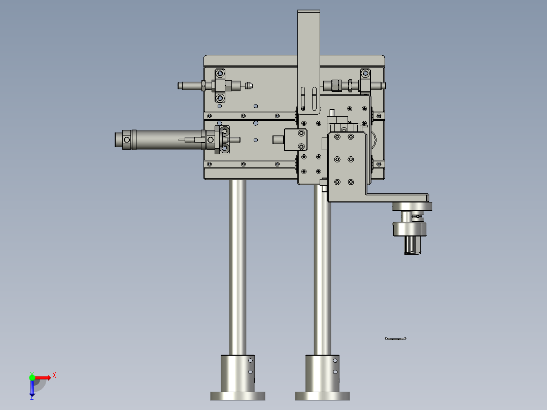 ZK03008挡片移栽组件俯视图