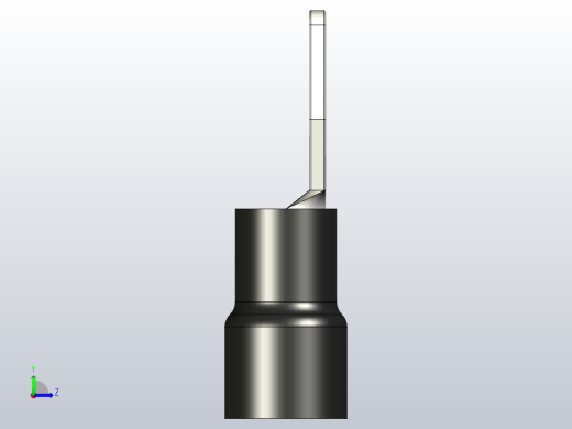 绝缘扁平端子2.5-4毫米(AWG14-12)左视缩略图