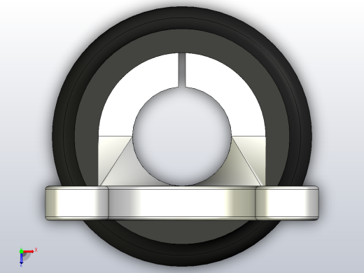 绝缘扁平端子2.5-4毫米(AWG14-12)俯视缩略图