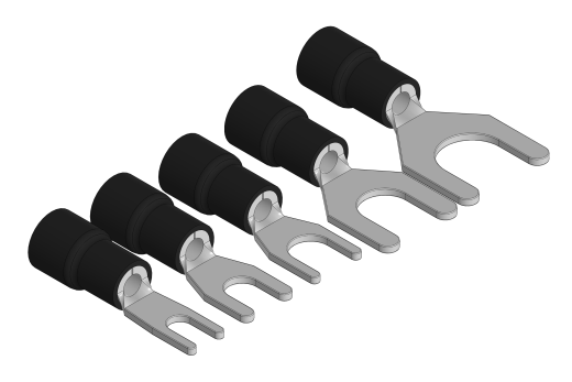 绝缘扁平端子2.5-4毫米(AWG14-12)缩略图