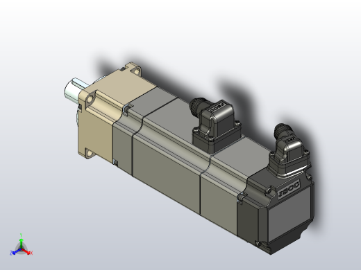 MHT标准直轴伺服减速电机60mht4