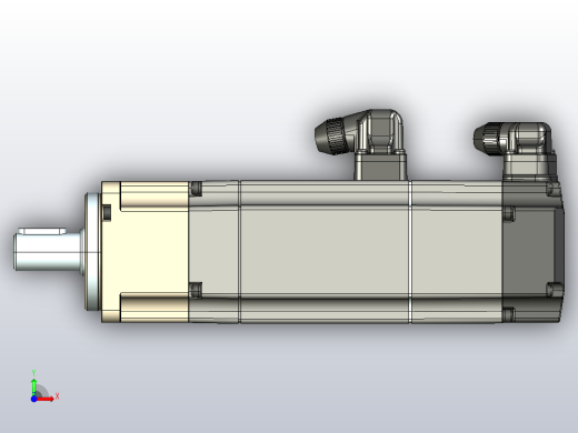 MHT标准直轴伺服减速电机60mht4前视缩略图