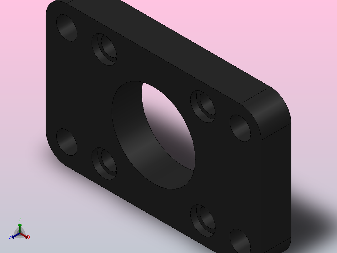 FA前法兰、FB后法兰[32]气缸附件主视图