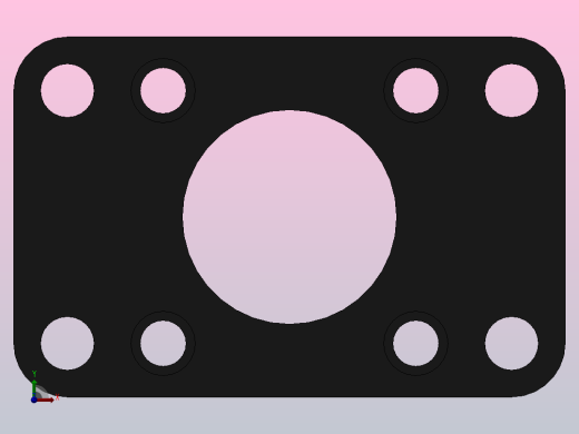 FA前法兰、FB后法兰[32]气缸附件前视缩略图