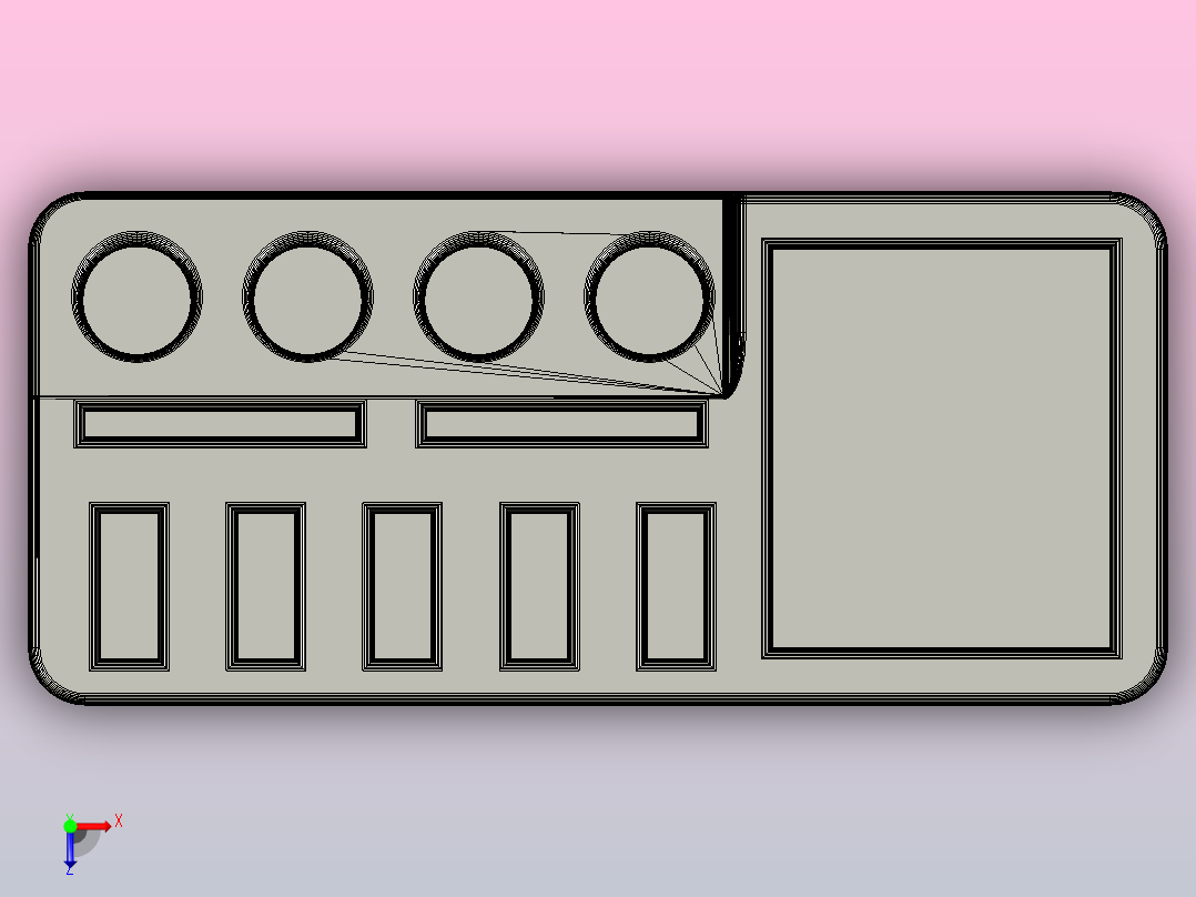 笔和USB夹12俯视图