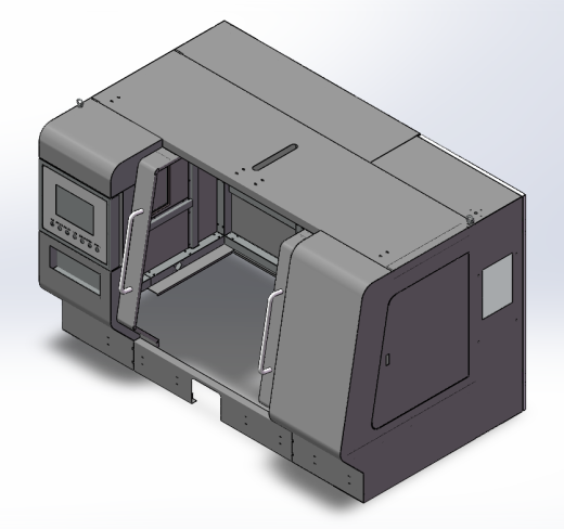 数控床身钣金外罩缩略图