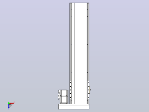 日规模组半封闭丝杆TPA-HNR-140D-2010C-L500-ML-C-P40-N3俯视缩略图