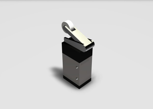 阀门，气动，14NPT，3way，罗尔。杠杆缩略图