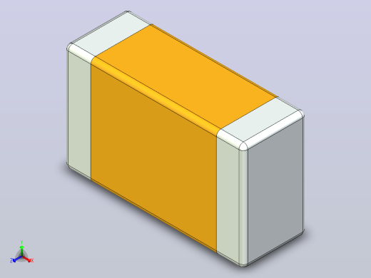 片式电容器封装 （SMD）CAPC2012X71N正等轴测缩略图