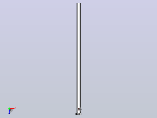 皮带直线轴半封闭可选导轨TPA-HNB-120D-110-L2850-RU-Y-P40-N3俯视缩略图