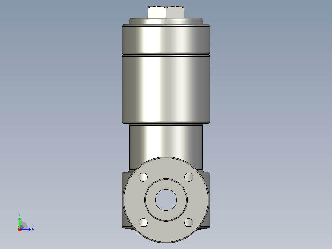 1500Lb.PN25 [DN10]止回阀左视图