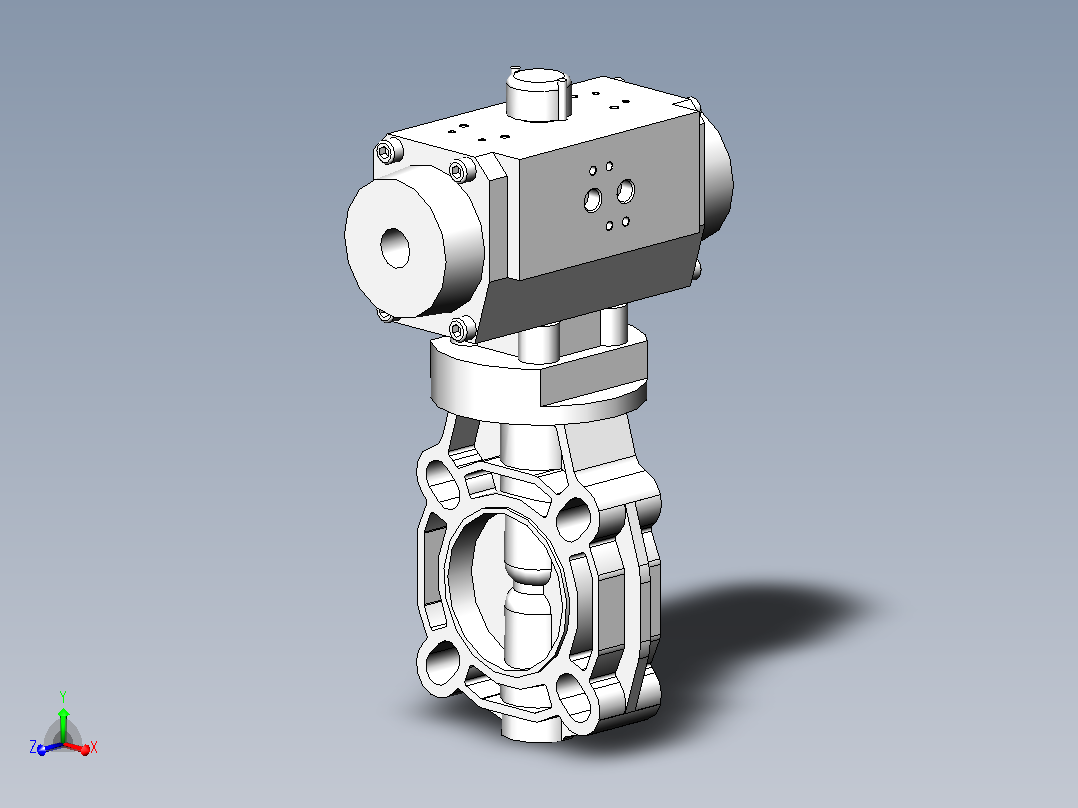 butterfly_valve_pneumatic_actuation_da_d_63_-_75蝶阀主视图