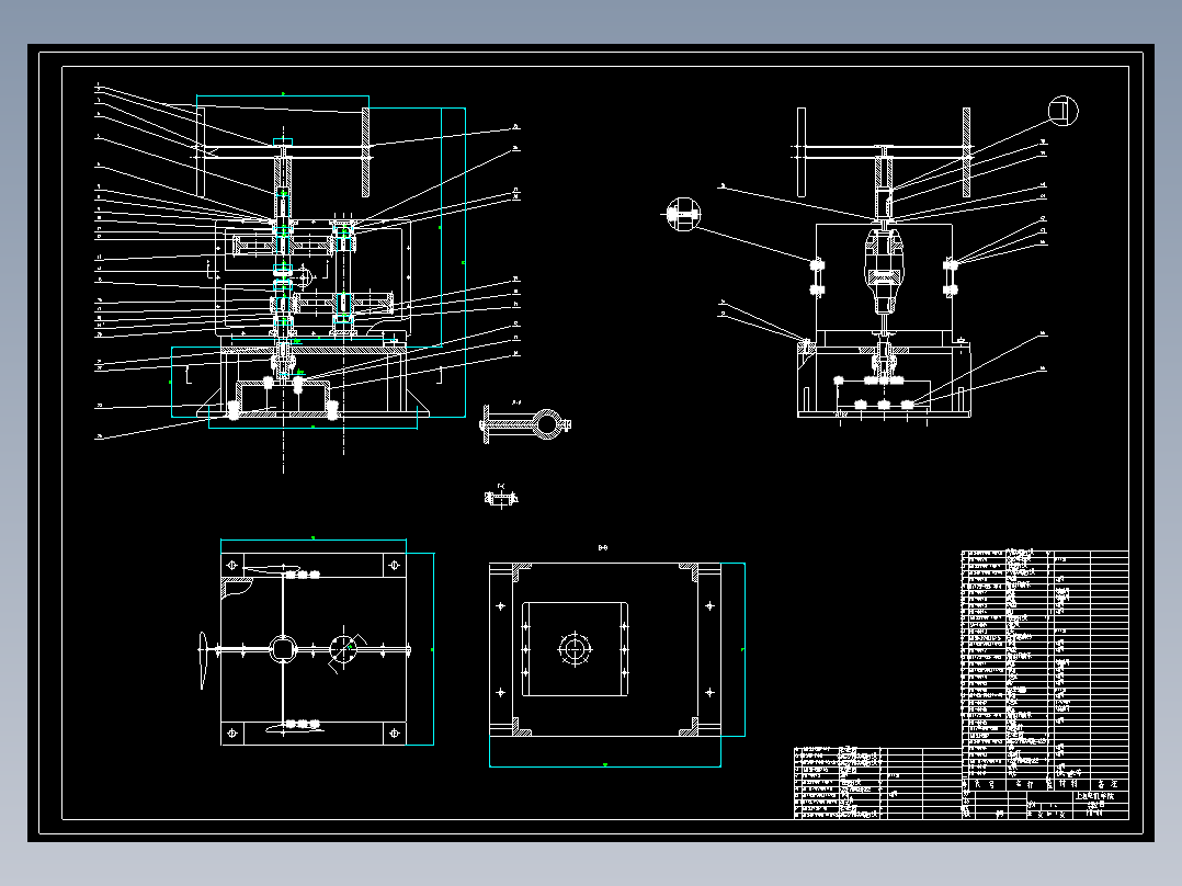 全套原版-微风启动风力发电机设计
