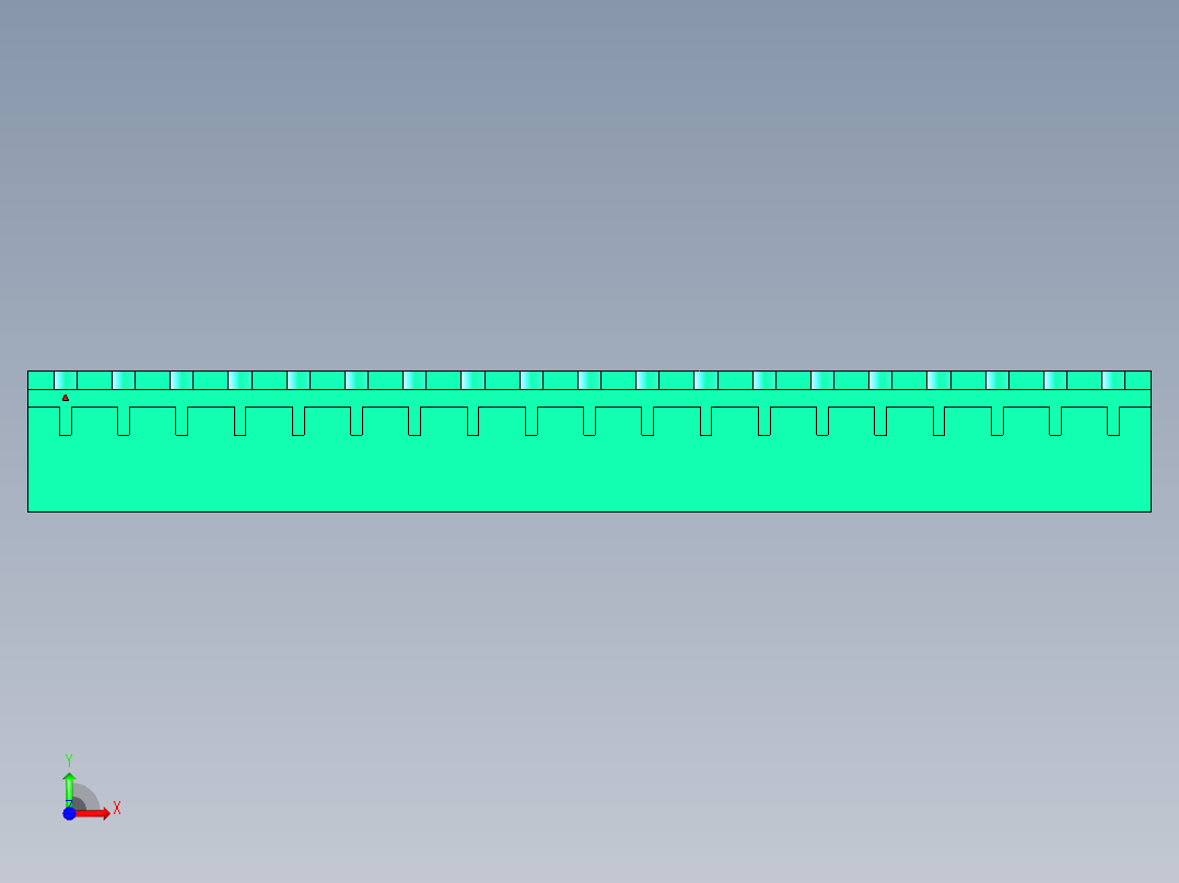 DEGSON 2EDG 系列 5.0mm 可插拔接线端子组-2EDGRC-5.0-19P-14-00AH前视图