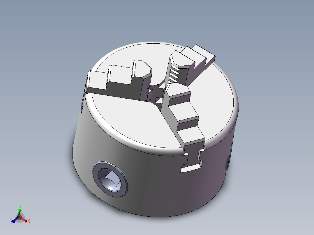 自定心三角卡盘设计47428