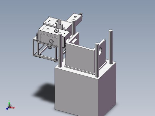 高温、真空卸料机