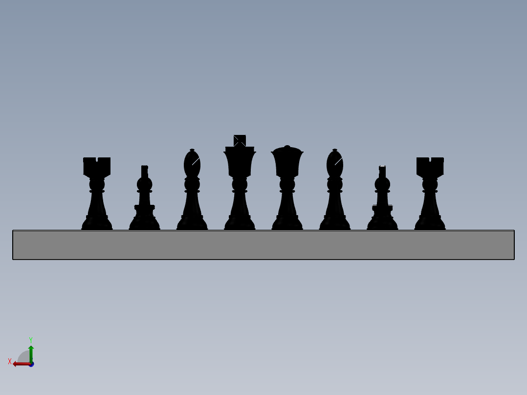 象棋17后视图