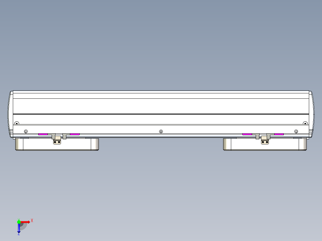 威洛博LC系列3d模型模组2LC22H1Y-S200俯视图