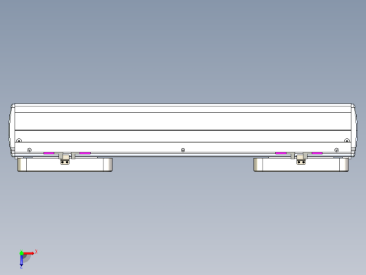 威洛博LC系列3d模型模组2LC22H1Y-S200俯视缩略图