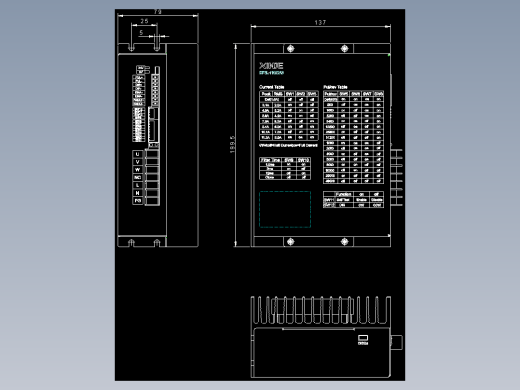 步进驱动DP3L-11022A3-外观图-210330