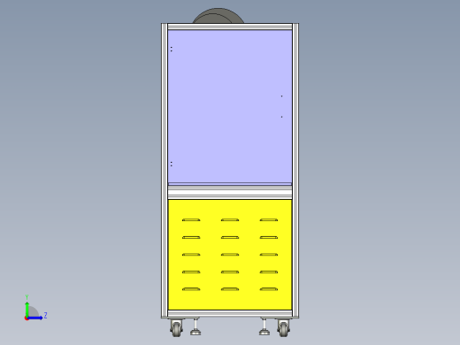 多头螺丝自动锁付机左视缩略图