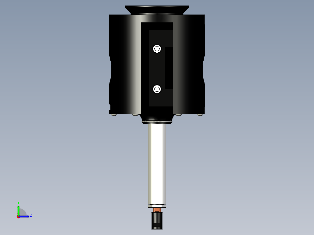 SCHUNK FDB-150浮动打磨头左视图