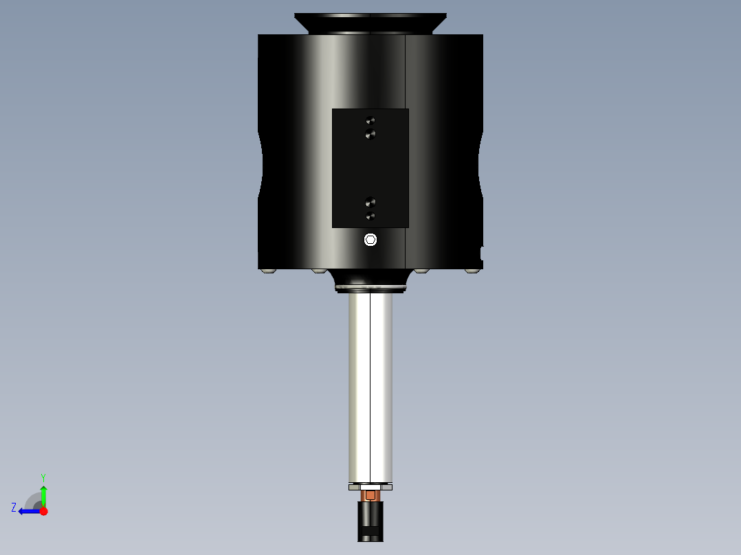 SCHUNK FDB-150浮动打磨头右视图