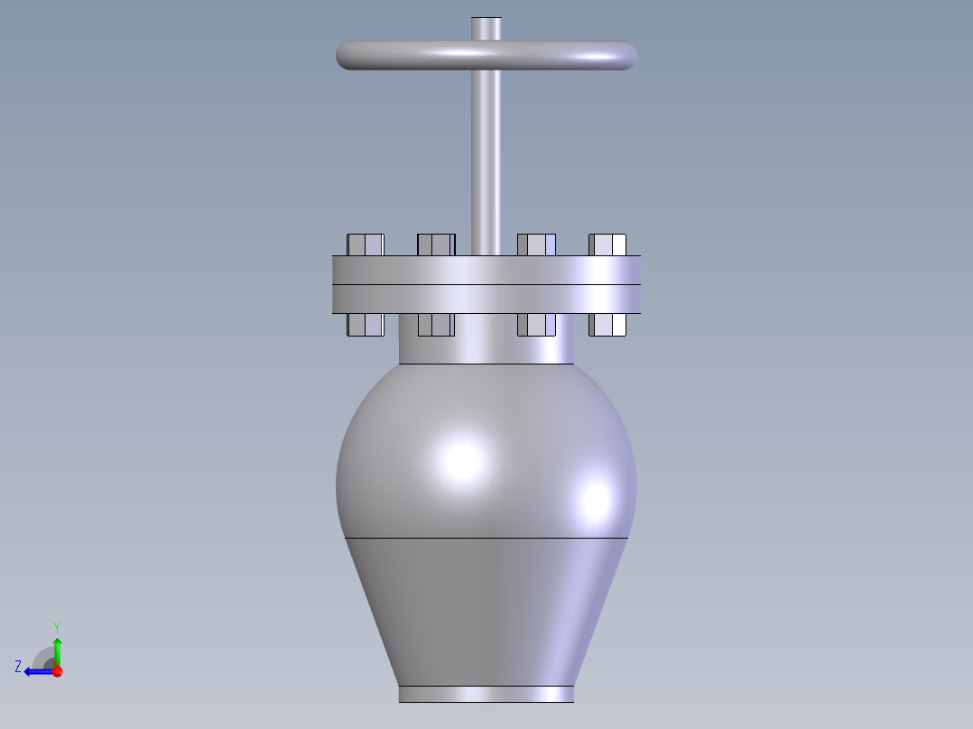 ngle valve (asme b16.34) bw - 150-2500右视图