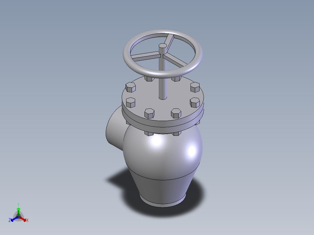 ngle valve (asme b16.34) bw - 150-2500正等轴测图