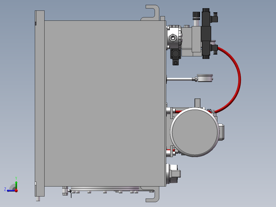 油源泵站系统611687右视图